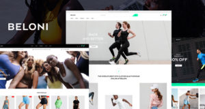 Beloni – WooCommerce-Template für Trainingsbekleidung