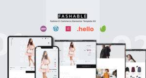 Fashable – Stylist eCommerce Elementor Template Kit