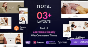 Nora – WooCommerce-Layout für E-Commerce-Shops