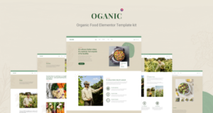 Oganic – Organic Food Elementor Template-Kit