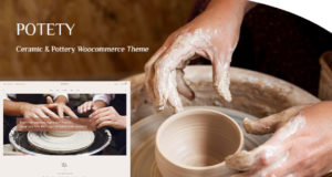 Potety – WooCommerce-Layout für Keramik und Töpferei