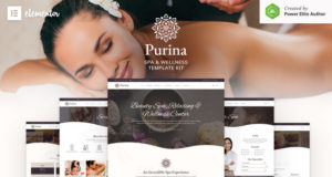 Purina – Spa & Wellness Elementor Template-Kit