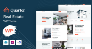 Quarter - Immobilien-WordPress-Template