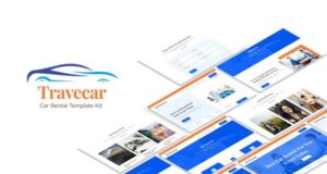 Travecar – Mietwagen-Elementor-Vorlagen-Kit