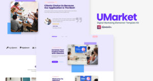 UMarket – Digitales Marketing-Elementor-Vorlagen-Kit