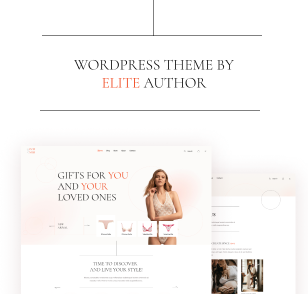 AleIntimisi - WordPress-Thema für Dessous-E-Commerce - 1