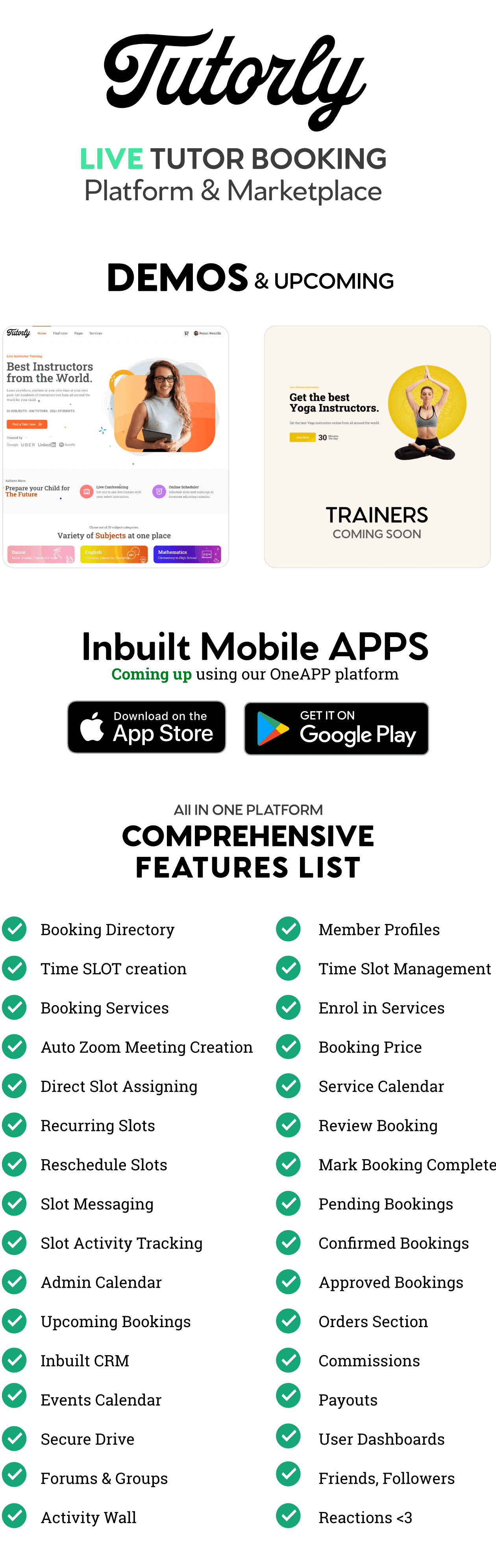 Einführung Tutorly Plattform und Marktplatz
