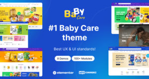 BabyCare – WooCommerce-WordPress-Thema für den Kinderladen