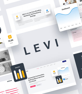 Levi – Elementor-Vorlagen-Kit für digitales Marketing