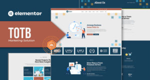 TOTB – Marketing Solution Elementor Template-Kit