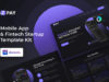 iZPAY - Mobile App & Fintech Startup Elementor Template Kit