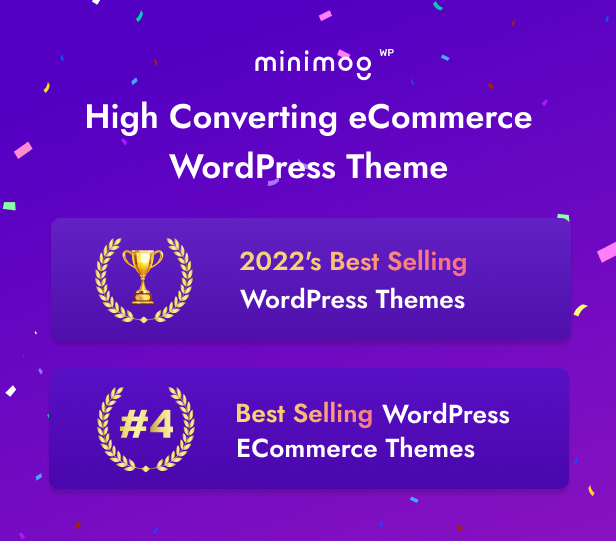 MinimogWP – Das hochkonvertierende eCommerce-WordPress-Thema - 1