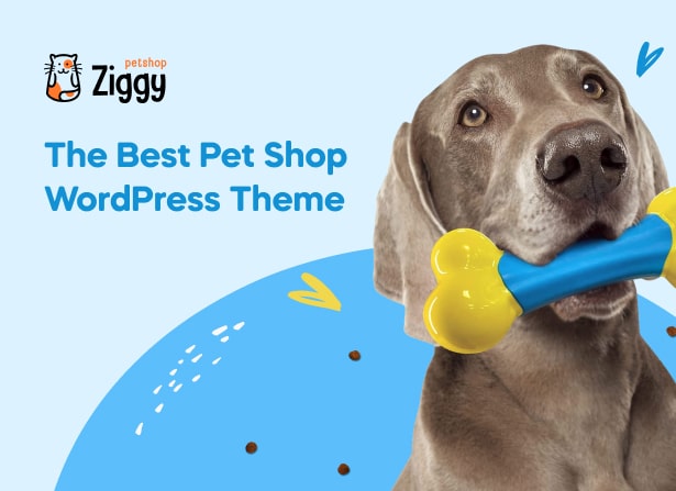 Ziggy Pet Shop WordPress-Thema