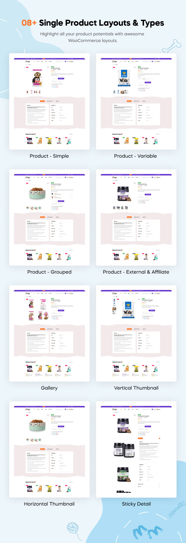 Ziggy Pet Shop WordPress-Theme