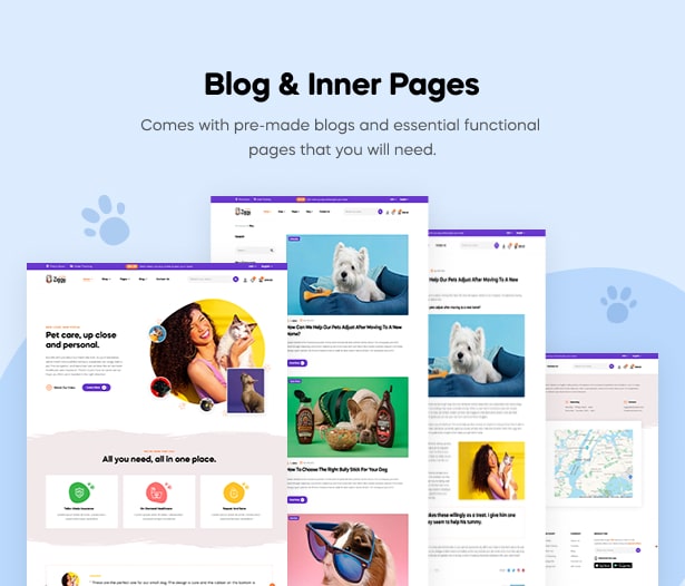 Ziggy Pet Shop WordPress-Theme