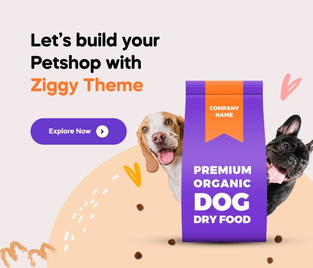 Ziggy Pet Shop WordPress-Thema