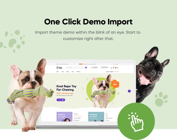 Ziggy Pet Shop WordPress-Thema
