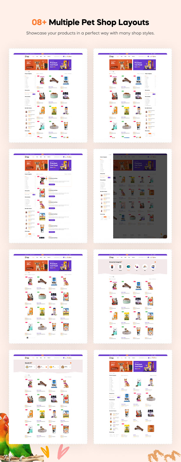 Ziggy Pet Shop WordPress-Thema