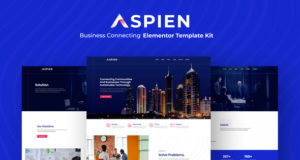 Aspien – Business Connecting Elementor Template Kit