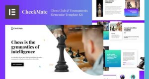CheckMate – Schachclub & Turniere Elementor Template Kit