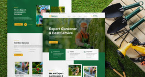 Naturn – Landschaft & Garten Elementor Template Kit