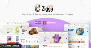Ziggy – WordPress-Thema für die Tierhandlung