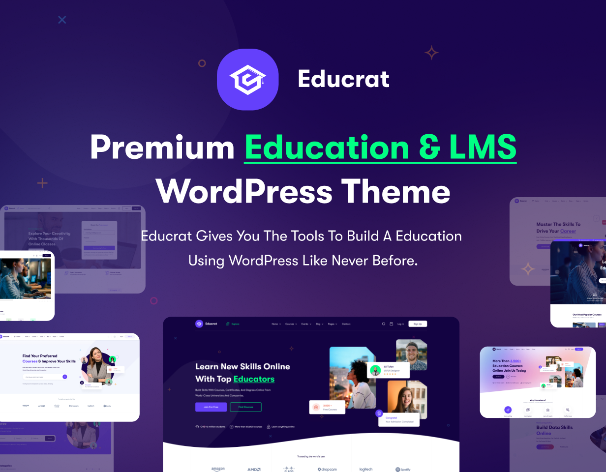 Educrat - Online-Kurs Bildung WordPress Theme - 4