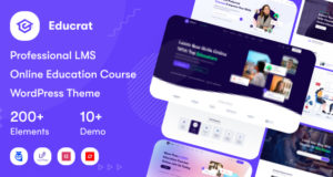Educrat – Online-Kurs Bildung WordPress Layout