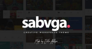 Sabvga – Modernes und kreatives Portfolio-Thema