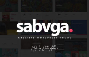 Sabvga – Modernes und kreatives Portfolio-Thema