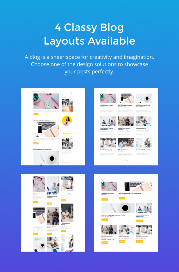 Stimutus - Creative Multihome Elementor Based WordPress Theme