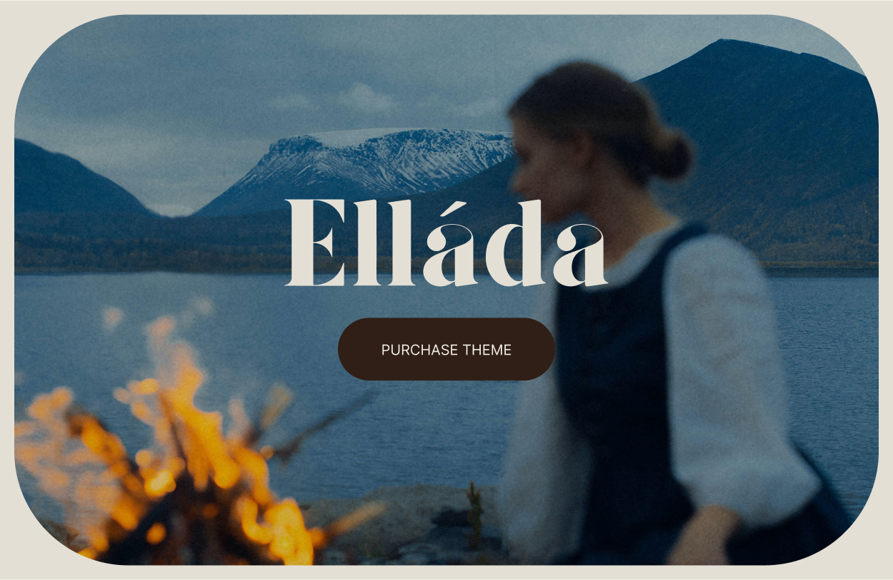 Ellada - Elegant Photography Theme