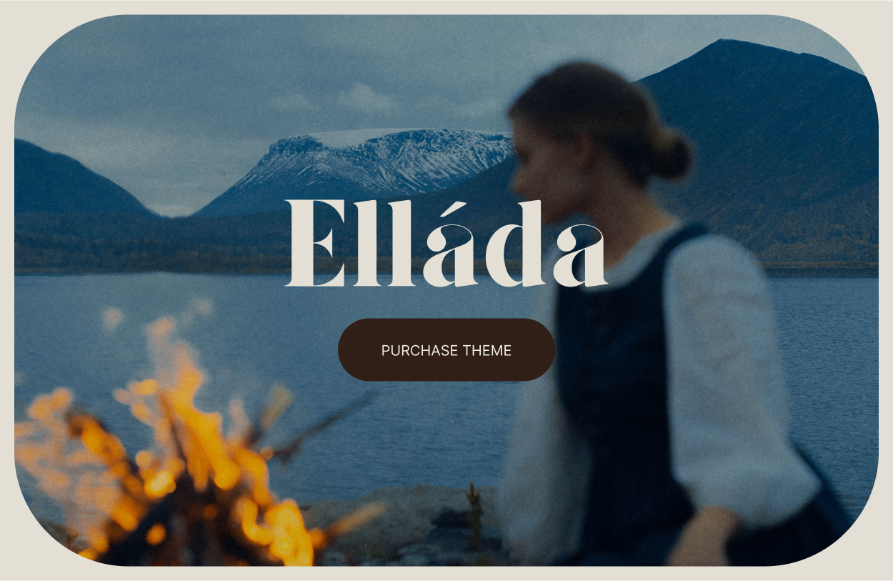 Ellada - Elegant Photography Theme