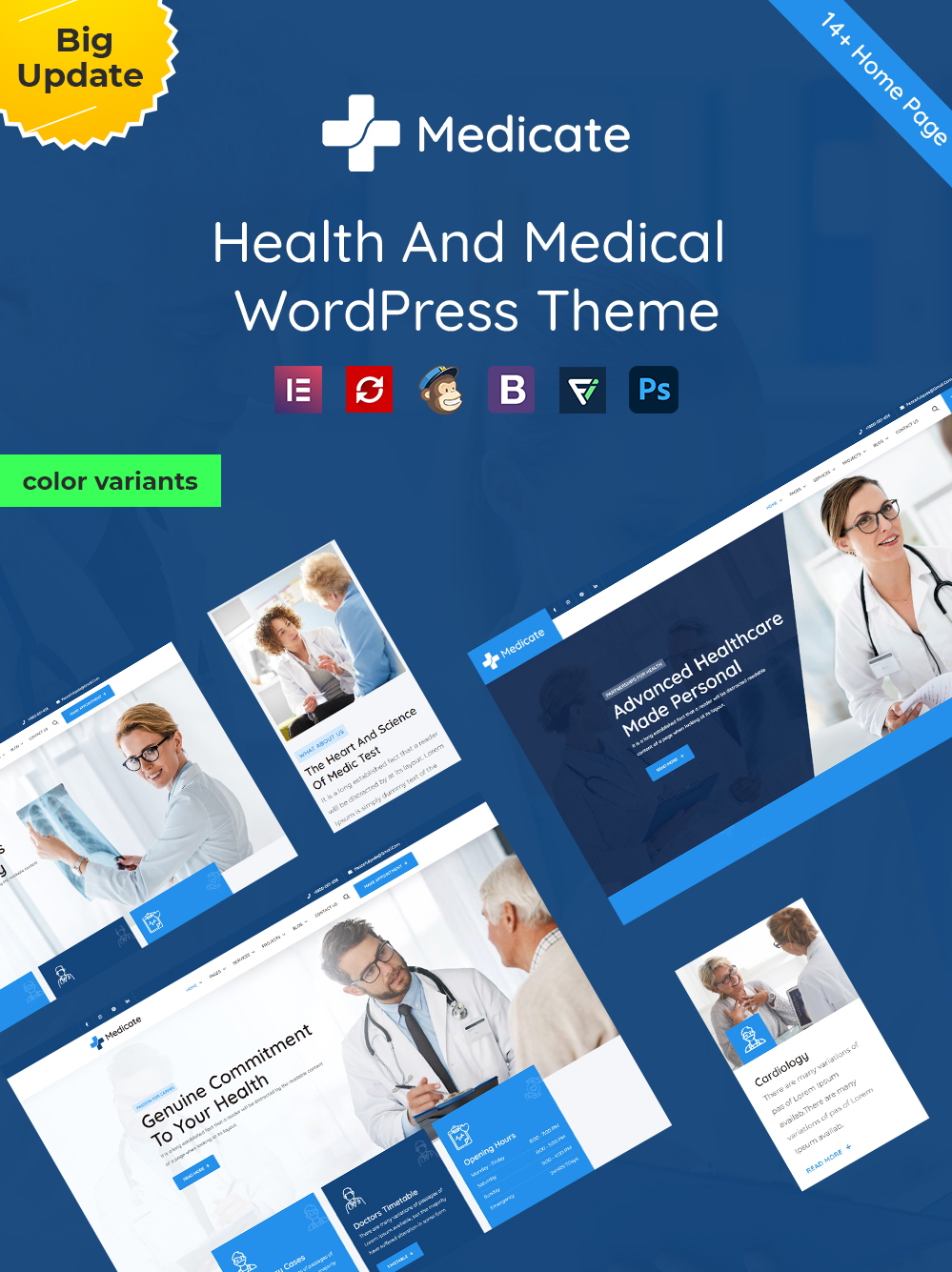 Medicate – Health & Medical WordPress Theme + RTL Ready - 2