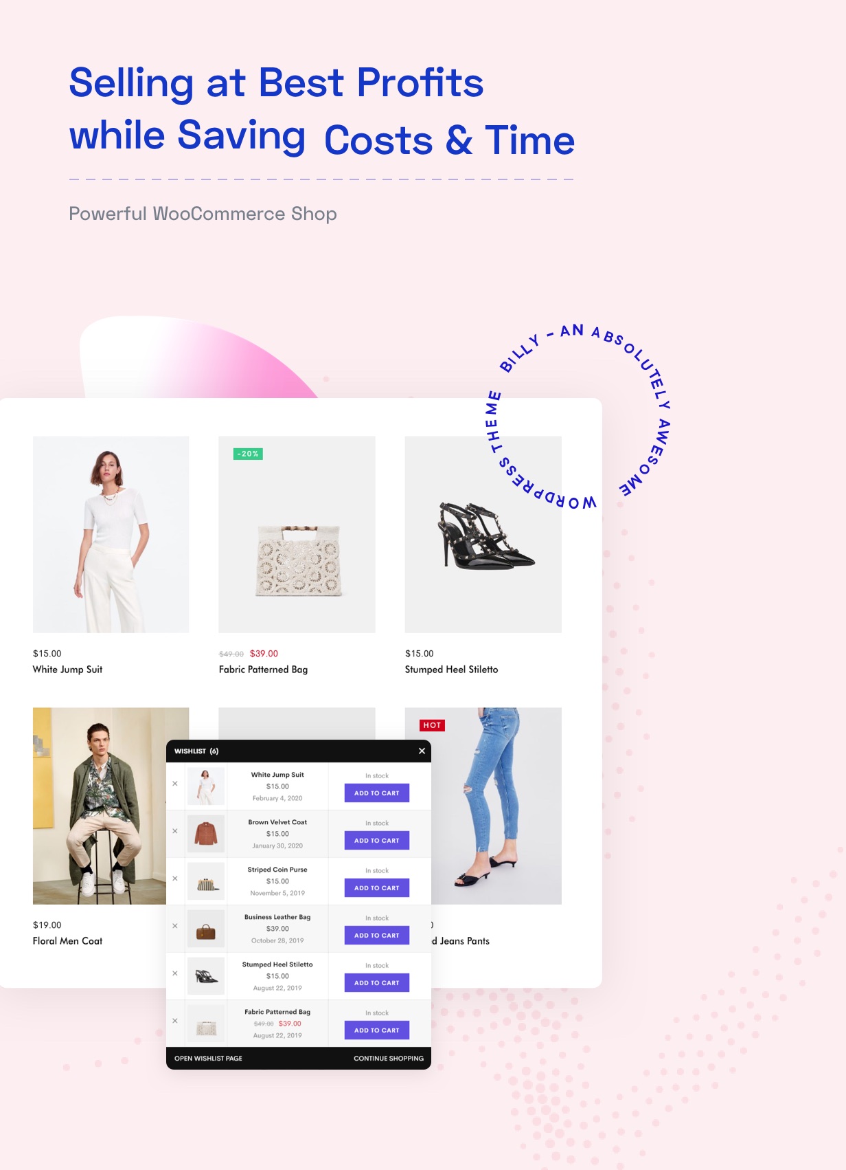 kreativer WooCommerce-Ladenverkauf