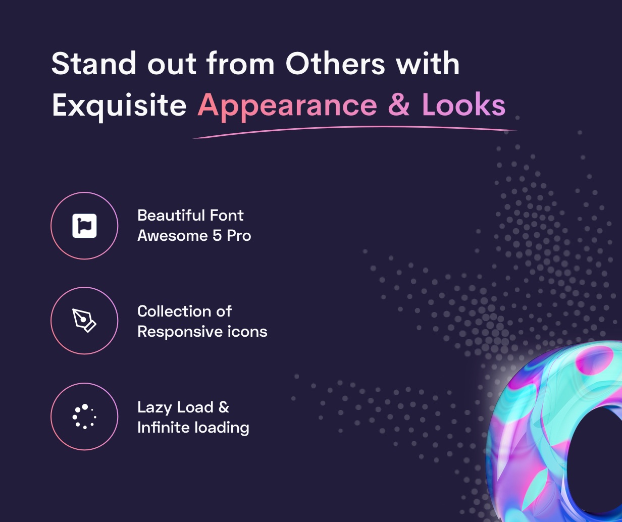 Font Awesome 5, faules Laden, unendliches Laden, SVG-Symbol