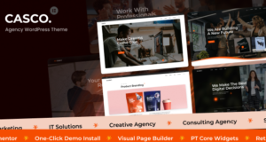 Casco – Agentur-WordPress-Vorlage
