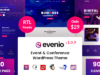 Evenio - Event-Konferenz-WordPress-Vorlage