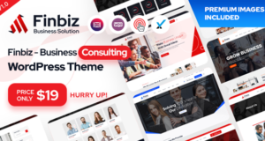 Finbiz – WordPress-Layout für Beratungsunternehmen