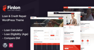 Finlon – WordPress-Layout für Kredit- und Kreditreparaturen