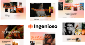 Ingenioso – Kreatives WordPress-Vorlage