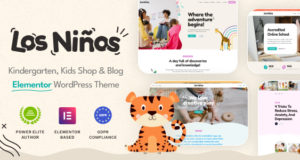 Los Ninos – WordPress-Thema für Kindererziehung