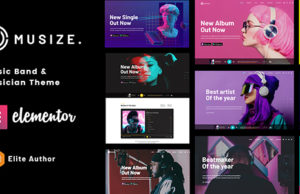 Musize – Kreatives Musik-WordPress-Thema