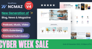 Ncmaz – Nachrichtenmagazin & Podcast WordPress Vorlage