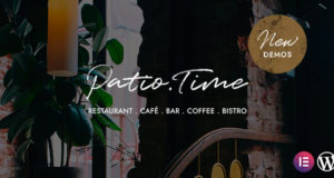 PatioTime – Restaurant-WordPress-Vorlage