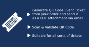 QR-Code-E-Mail-Tickets für WooCommerce-Veranstaltungen