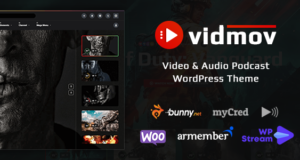 VidMov – Video-WordPress-Thema