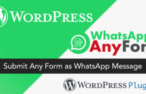 WordPress WhatsApp AnyForm Plugin – Senden Sie jedes Formular als WhatsApp-Nachricht – WordPress Plugin