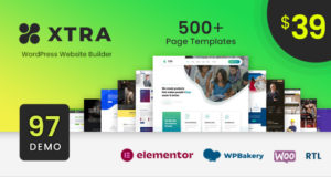 Xtra – WordPress Website Builder + RTL