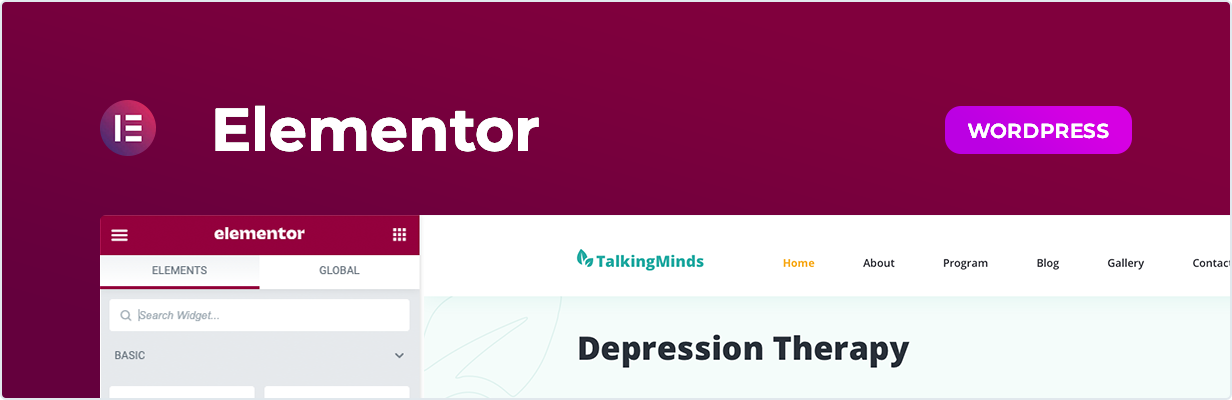 Talking Minds – Psychotherapeut Elementor Template Kit